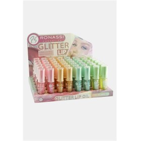 Resim Ronassi - 37 - Glitter Lippoil Simli - Shopılke - Dudak Parlatıcısı-yeşil Diğer 