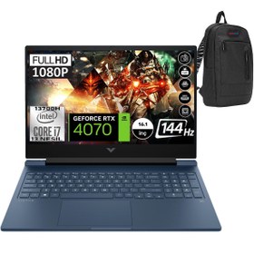 Resim Victus 16-R0007NT i7-13700H 32GB DDR5 1TB SSD RTX4070-8GB 16.1 inç 144 Hz Full HD WIN 11 Pro Gaming Laptop 7P6B3EAP05 HP