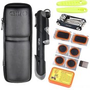 Resim Padalink Bisiklet Tamir Aleti Seti - Büyük Boy Kutulu, Hava Pompa Ve Gluonsuz Lastik Tamir Patiği İle Dışarıda Sıkı Durumlarda Yardımcı Olur Çok Renkli 