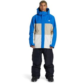 Resim Dc Defy Erkek Mavi Snowboard Ceketi 