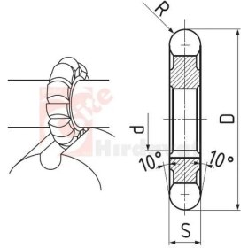 Resim Zps-Fn Konveks Dış Bükey Freze R6.5 Dın 856 