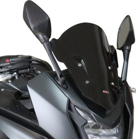 Resim Gp Kompozit Honda Cbr650f 2014-2018 Uyumlu Ön Cam Füme 34cm 