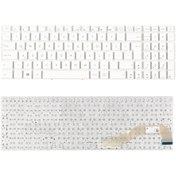 Resim Asus Uyumlu X540La-Xx972T Notebook Klavye (Beyaz Tr) 
