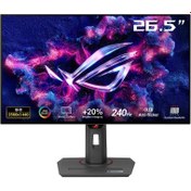 Resim ASUS ROG Strix XG27AQDMG 26.5 inç 240Hz 0.03ms 2K QHD G-Sync WOLED Pivot Gaming Monitör 