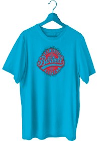 Resim BLUU Barbell Sporcu T-shirt Bisiklet Yaka 