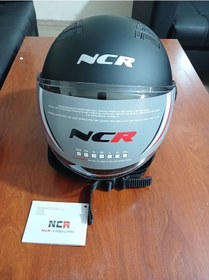 Resim Ncr Kask Çenesiz 230 Ece Belgeli Kask Mat Siyah 