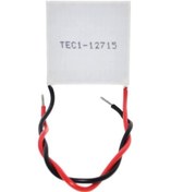 Resim Tec1-12715 Termo Elektrik Peltier Soğutucu Mini Klima Fan Buzluk 