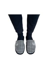 Resim Siyah Kışlık Erkek Ev Terliği-siyah 