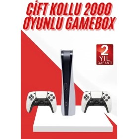 Resim Twin Store Yeni Nesil 4K Hd 2.4g Kablosuz Kol 3000 Oyunlu Game Station Atari Game Box 