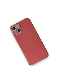 Resim Apple, Uyumlu iPhone 13 Kılıf Volet - Kırmızı 