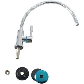 Resim Filtre Dünyası Su Arıtma Sipiral Başlıklı Lüx Musluk Arıtma Çeşme Ankastre 