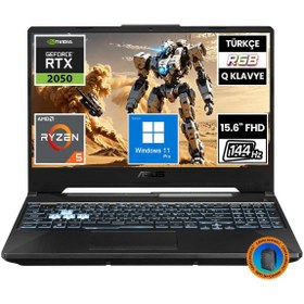 Resim ASUS TUF Gaming A15 FA506NF-HN050A20 Ryzen5 7535HS 8GB 512SSD RTX2050 15.6" FullHD W11P Taşınabilir 