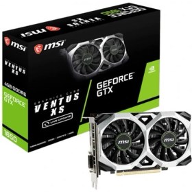 Resim MSI Geforce Gtx 1650 D6 Ventus Xs Ocv1 4gb Gddr6 128bit Dx12 Gaming (OYUNCU) Ekran Kartı 