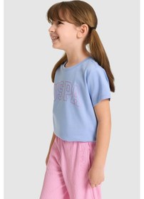 Resim U.s. Polo Assn. Kız Çocuk Lila Tişört Basic 50325631-vr245 Lavanta 