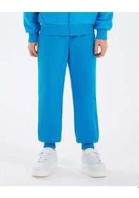 Resim Skechers B Essentials Jogger Sweatpant Büyük Erkek Çocuk Mavi Eşofman Altı Sk232066-315 Mavi 