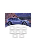 Resim Shineyee Bmw Z3 1994-2002 E36/e37/e38 Koltuk Ayarı Somun Bushing Tamiri Seti - 8 Adet Abs Malzeme Dayanıklı Tamir Parçası 
