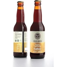 Resim Origin Coffee Organik Cold Brew Şekersiz ve Filtresiz Soğuk Kahve 330 ml x 6 