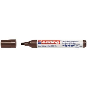 Resim Edding 1455 Koyu Kahve Kaligrafi Kalemi 1-5Mm 