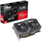 Resim Asus AMD Radeon RX 7600 Dual OC V2 DUAL-RX7600-O8G-V2 8 GB GDDR6 128 Bit Ekran Kartı 