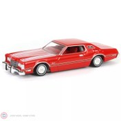 Resim 1:64 Greenlight 1973 Ford Thunderbird in Red Custom 