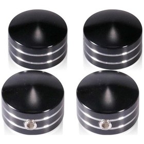 Resim Hightower Harley Motorcycle Siyah Motor Kapakları - 4 Parça Alüminyum Alaşım - Xl883 Softail Dyna Sportster 