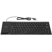 Resim Appa SRF-99 Usb Kablolu Silikon Katlanabilir Su Geçirmez Q Klavye 