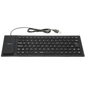 Resim Appa SRF-99 Usb Kablolu Silikon Katlanabilir Su Geçirmez Q Klavye 
