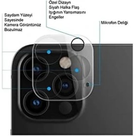 Resim Storemax 14 Pro Ile Uyumlu Kamera Lensi Koruma Camı 
