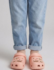 Resim Peri Masalı Serisi - Pudra Pembe Figürlü Kız Çocuk Terlik ve Sandalet: Işıltılı Kurdele ve Yıldız Detaylı, Ultra Hafif, Anatomik ve Kaymaz Tabanlı Yazlık Çocuk Kapalı Terlik 