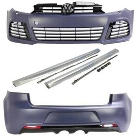 Resim Vw golf 6 R20 body kit tampon seti 2009 / 2016 mk6 