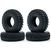 Resim Suofeng 1/24 Axial Scx24 Rc Araçlar İçin 4 Adet Kauçuk Lastik Seti 