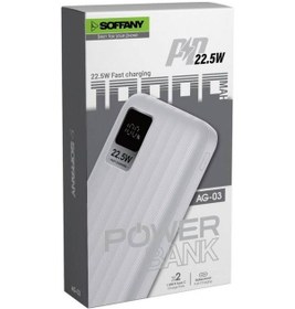 Resim 10.000 Mah P.bank 22.5w 2 Type-c + 1 Usb Çıkışlı Beyaz BEYAZ 