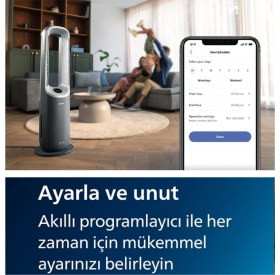 Resim Philips 8000 Serisi 3'ü 1 Arada Hava Temizleyici - Fan, Isıtıcı, Air+ Uygulama, (AMF870/15)+ Xiaomi Akıllı Baskül Hediye 
