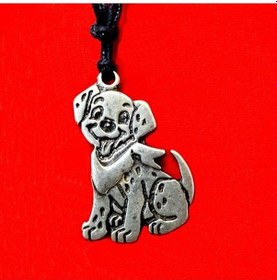 Resim Dalmaçyalı Köpek Kolye Gri 
