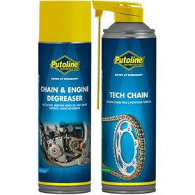 Resim PUTOLINE 500 ML PUTOLİNE CHAİN & ENGİNE ZİNCİR TEMİZLEME & TECH CHAIN 