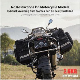 Resim Rhinowalk motosiklet çantası Heybe 25/32 Lt Takım 