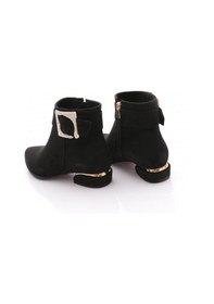 Resim Dgn Pm309-k2033 Kadin Bot Siyah Süet 