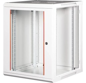 Resim Lande - 15U 19" Duvar Tipi Rack Kabinet - Genişlik: 600 mm | Derinlik: 600 mm - Açık Gri 