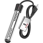 Resim Daldırma Su Isıtıcı, 1500W Elektrikli Kova Isıtı Timer Otomatik Kapatın Ev Için Sıcak Küvet Isıtıcı Kış Abd Fiş (Yurt Dışından) 