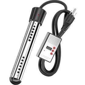 Resim Daldırma Su Isıtıcı, 1500W Elektrikli Kova Isıtı Timer Otomatik Kapatın Ev Için Sıcak Küvet Isıtıcı Kış Abd Fiş (Yurt Dışından) 