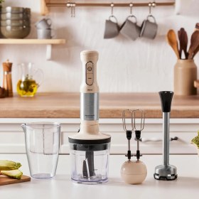 Resim Mastermaid 1500 W Çok Amaçlı Mutfak Robotu Inox Gövde 