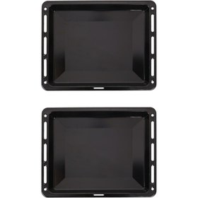 Resim B & N MAĞAZACILIK Ankastre Fırın Tepsisi 465 Mm X 375 Mm 2'li Set 