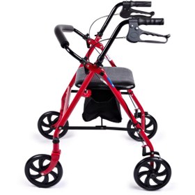 Resim Comfort Plus DM-9144 Alüminyum Yürüteç, Katlanabilir ve Ayarlanabilir 