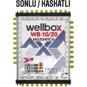 Resim Uydu Santrali 10 Giriş 20 Çıkış Sonlu / Kaskatlı Full Hd Multıswıtch Uydu Santrali Wm-10/20 