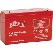 Resim PİLSAN 6 Volt 12 Amper Akülü Araba Aküsü 6 V 12a Pilsan Akü 