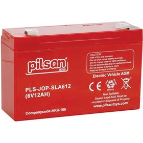 Resim PİLSAN 6 Volt 12 Amper Akülü Araba Aküsü 6 V 12a Pilsan Akü 