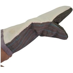 Resim El Yakmaz Fırın Eldiveni Kumaş 30 Cm Isıya Dayanıklı Fırın Tepsi Eldiveni 