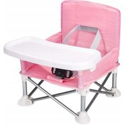 Resim Happychildhood Çocuk Plaj Katlanır Yemek Masası Ve Sandalyeler, Açık Hava Piknik Sandalyeleri Metal Pembe 