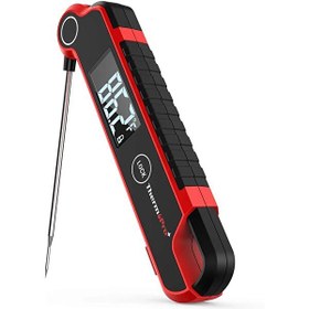 Resim ThermoPro TP620 Katlanabilir Led Ekranlı Su Geçirmez Gıda Pişirme Termometresi 