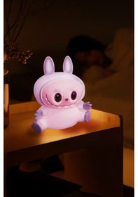 Resim Dekoratif Lb-87 Labu Led Gece Lambası Amber Sarı 